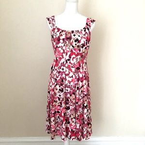 DRESS BARN Sleeveless Fit & Flare Dress